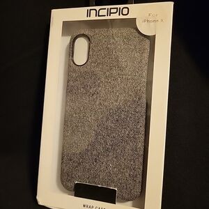 Incipio Black & White Wrap Case for iPhone X